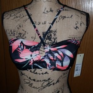 Roxy bandeau swim top